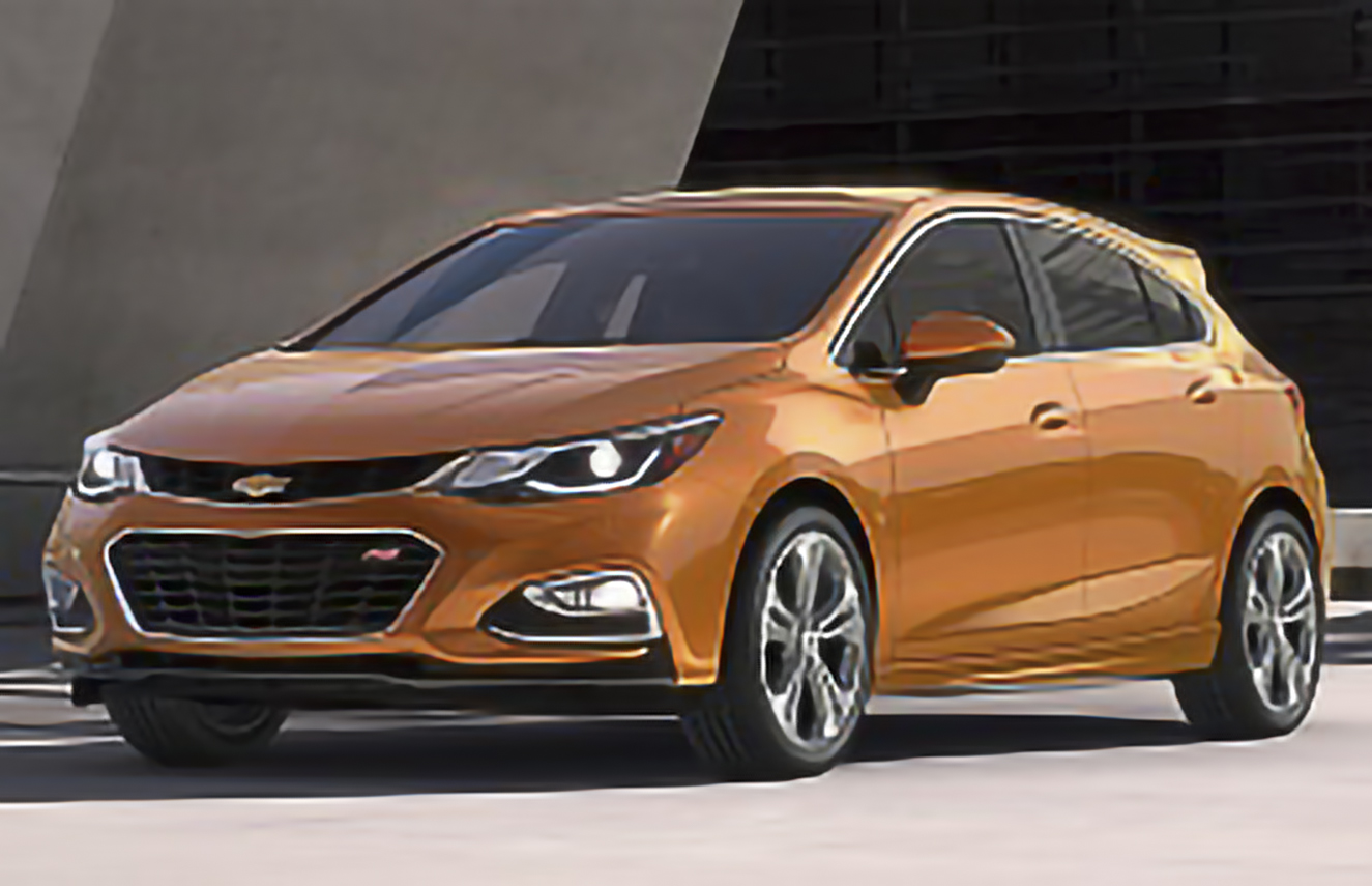 Chevrolet, Cruze, II [2016 .. 2019] Hatchback, 5d, AutoDir