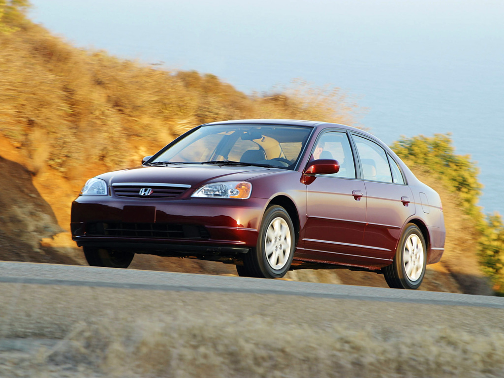 Honda, Civic Sedan [North America] (ES), 2001–03 Honda Civic Sedan [North America] (ES) '2000–03, AutoDir